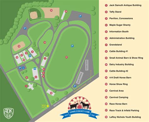 Fairgrounds Map – Lewis County Fair