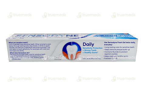 Sensodyne Fresh Gel Toothpaste 75 Gm - Uses, Side Effects, Dosage, Price | Truemeds