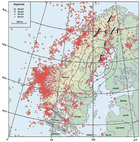 Earthquake Map - Earthquake Resilient Power Transmission 2019 Siemens ...