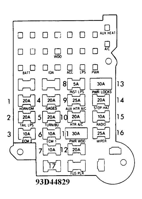 [DIAGRAM] 1998 Chevy 3500 Fuse Box Diagram - MYDIAGRAM.ONLINE