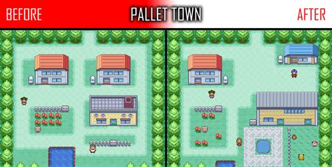 Map: Pallet Town by RaiZhuW-The-Real on DeviantArt