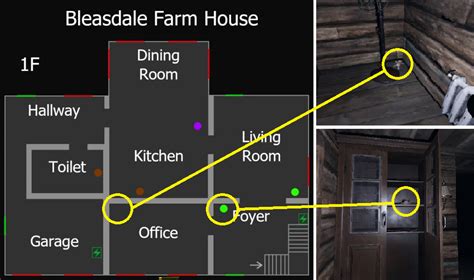 Bleasdale farmhouse cursed objects map