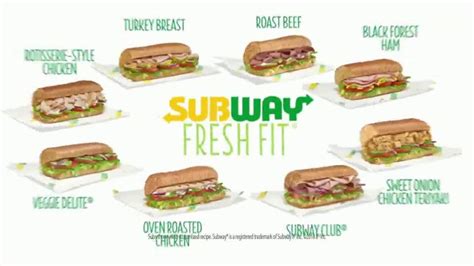 Subway Fresh Fit TV Commercial, 'Options' - iSpot.tv