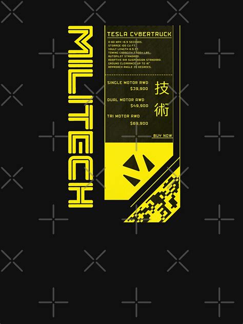 "Cyberpunk_Militech" T-shirt by dotdre | Redbubble