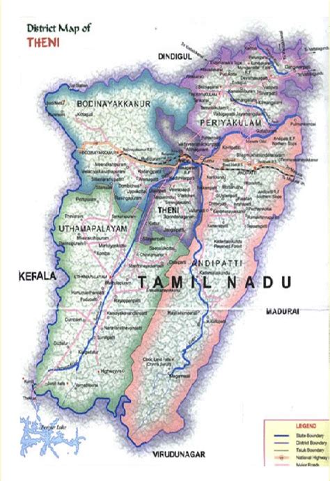 THENI District: History of THENI District
