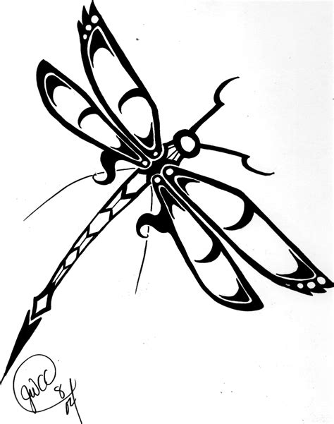 Dragonfly Drawings Designs - ClipArt Best