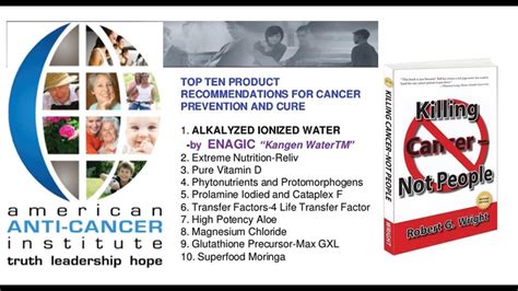 Alkaline water & Cancer Prevention - YouTube