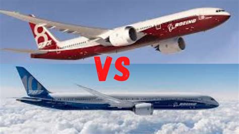 787 VS 777x | 777X clashes with 787 Dreamliner - YouTube