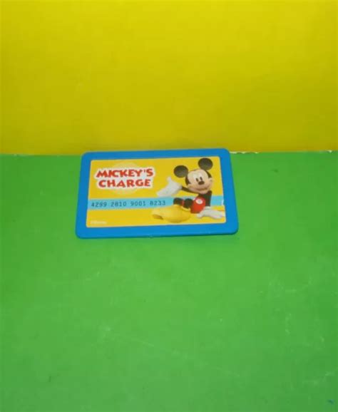 DISNEY JUNIOR MICKEY Mouse Clubhouse Cash Register Replacement Credit Card Part $8.48 - PicClick