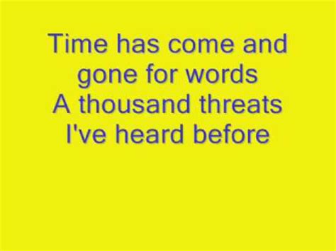 EndeverafteR- No More Words lyrics - YouTube