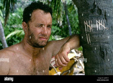 TOM HANKS, CAST AWAY, 2000 Stock Photo - Alamy