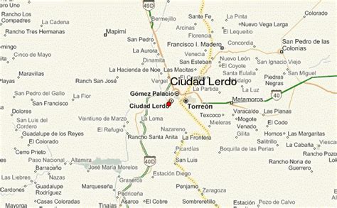 Guide Urbain de Ciudad Lerdo