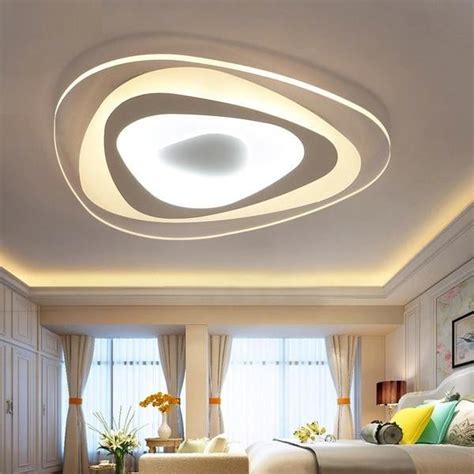 Ultra Thin Triangle Ceiling Lights Lamps for Living Room Bedroom