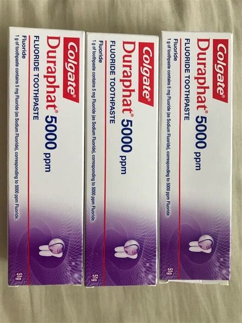 Colgate duraphat 5000ppm fluoride toothpaste x3 | in Lincoln ...