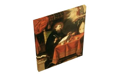 St. Augustine Art Saint Art Canvas Religious Pictures - Etsy