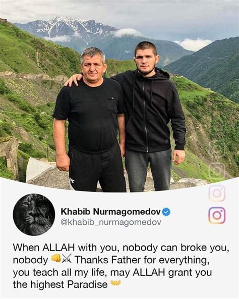 Khabib Remembers His Father, Honors Him with Awesome Win - Fightnews Asia