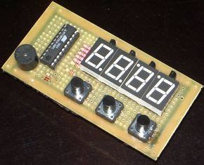 Simple ATTINY2313 timer counter | Arduino projects, Arduino projects diy, Electronics projects diy