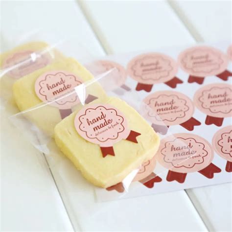 30 Pcs/lot Baking Package Paper Tags Labels Food Cookie Craft Memo ...