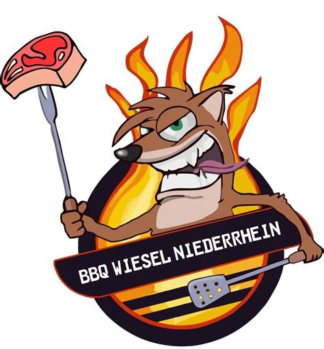 BBQ Team Logo Wiesel Niederrhein | BBQ TEAM LOGOS | Pinterest - Cliparts.co