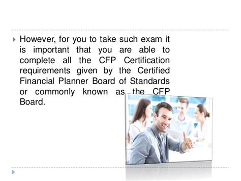 What Are The CFP Certification Requirements?