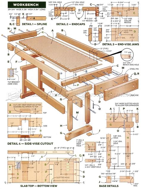 Workbench Plan • WoodArchivist