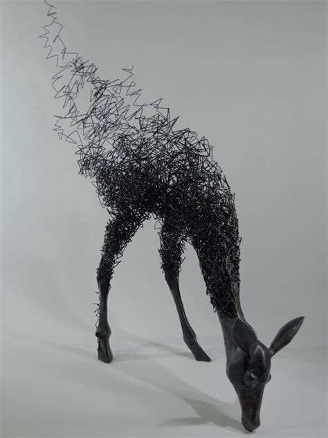 Wire Sculpture Inspired by Calder Puts Contemporary Spin on Wire Art