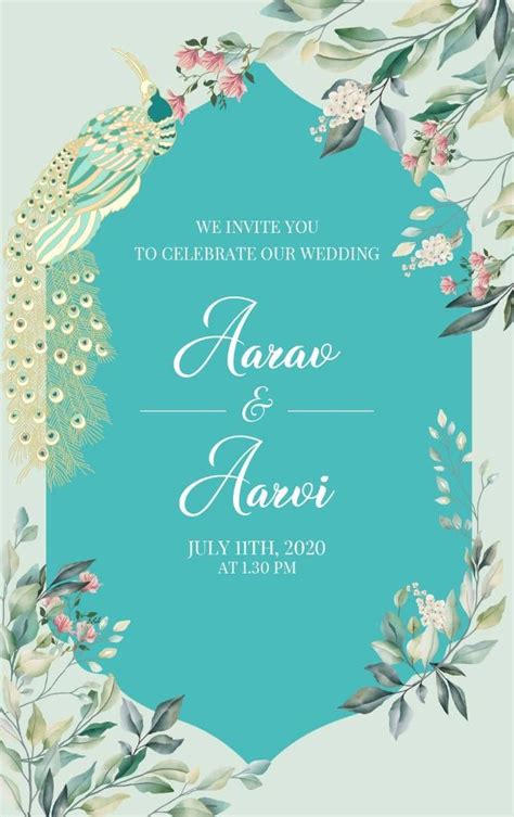 10 Amazing E - Invitation Templates For Your Wedding Invite! | Digital invitations wedding ...