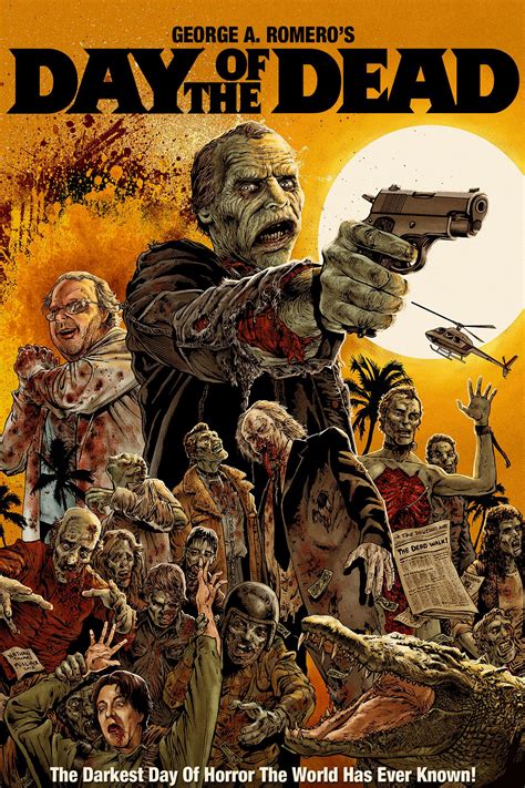 day of the dead art - Google Search | Zombie movies, Horror posters, Horror movie art