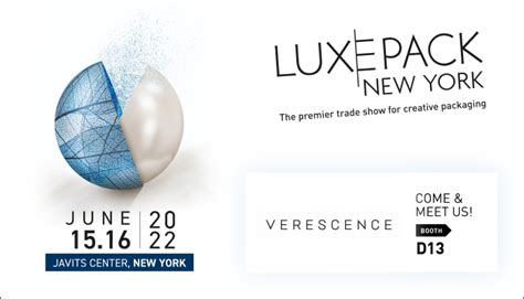 Luxe Pack New York 2022 | Verescence