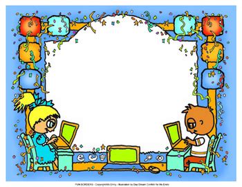 computer border clipart - Clip Art Library