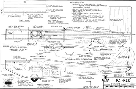 Woodwork Balsa Wood Rc Plane Plans PDF Plans