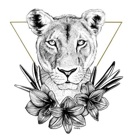 Lioness of Pride | Lion tattoo design, Lion tattoo, Lioness tattoo