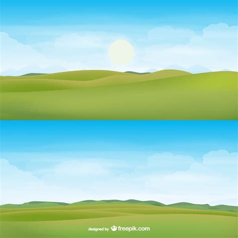 Horizont Landschaft Vektor | Download der kostenlosen Vektor