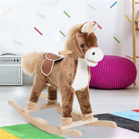 Rocking Horse for Children | Plush rocking horse, Kids rocking horse, Kids ride on toys