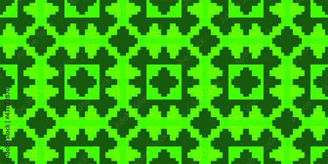 Pixel art 8 bit background Seamless Pattern. Vector illustration Stock ...