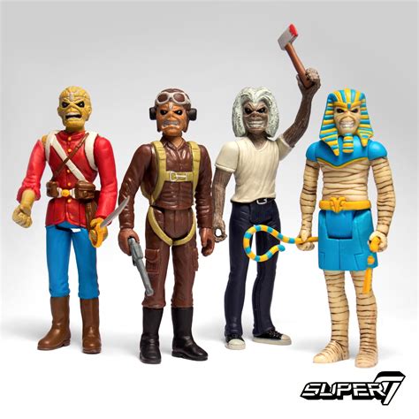 UPDATE: Up The Irons! New Super 7 Iron Maiden ReAction Figures ...