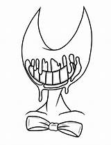 Bendy Characters Coloring Pages sketch template
