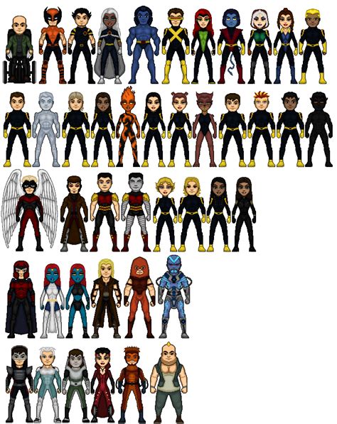 X-MEN EVOLUTION ASSEMBLE by billanesc on DeviantArt