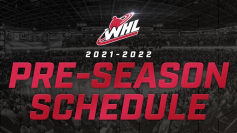 WHL announces 2021 Pre-Season schedule – WHL Network