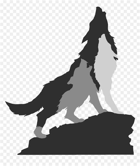 Transparent Wolf Pack Clipart - Transparent Background Wolf Silhouette ...