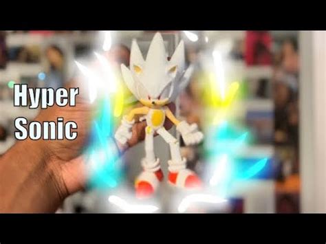 Hyper sonic custom action figure #kysworld - YouTube