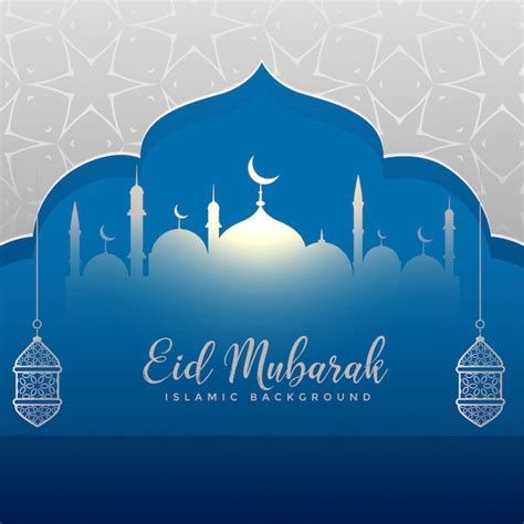 Premium Vector | Creative eid festival greeting card design