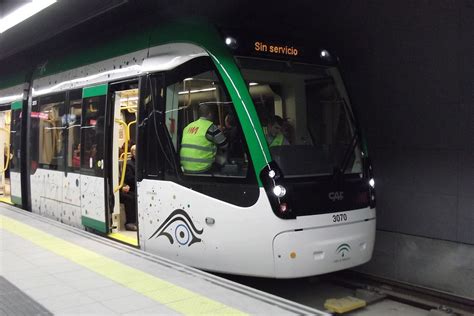 Malaga Metro on track to increase fleet size