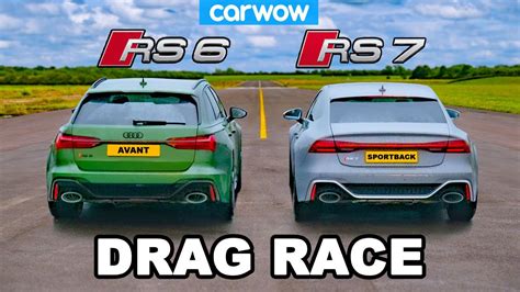 Audi RS7 vs RS6 - DRAG RACE | Driiive TV /// Find the best car TV ...