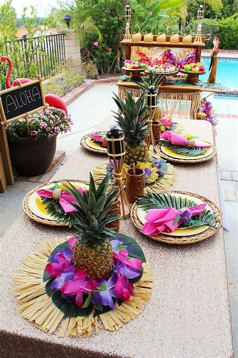 Fun365 | Craft, Party, Wedding, Classroom Ideas & Inspiration | Hawaiian party decorations ...