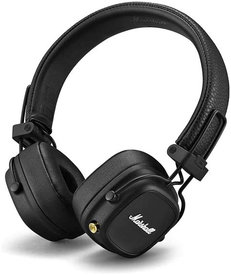 Marshall Major IV Foldable Bluetooth Headphones, 40mm Drivers - Review ...