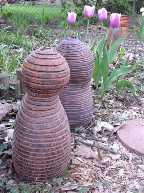 Inspiration...................A Journey Back To Clay: Sculpture garden in the spring