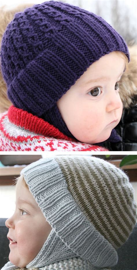 Free Knitting Pattern for Double Rib Toddler Hat | Baby hats knitting ...