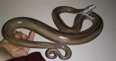 Clay snake sculpture | Sculpture clay, Snake, Clay