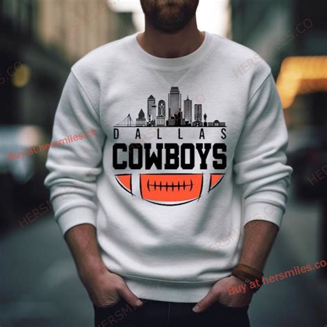 Nfl Dallas Cowboys City Skyline 2023 Shirt - Hersmiles